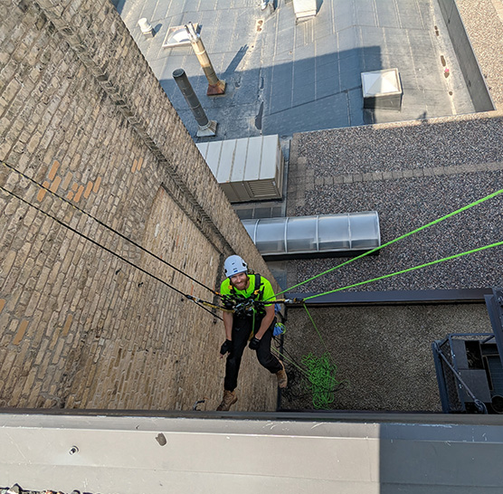 professional on rope access